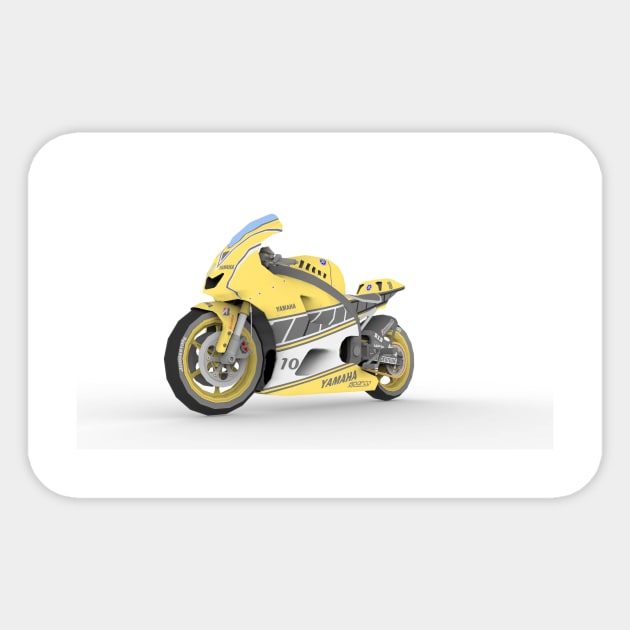 Motorcycle Recing Sticker by Rizaldiuk